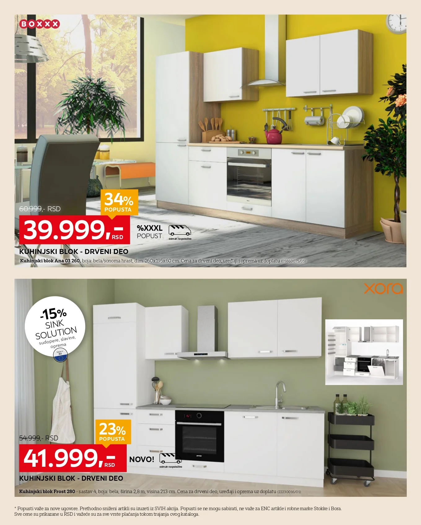 Lesnina XXXL katalog MART 2026.