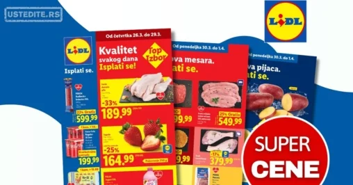 Lidl katalog 26.3-1.4.2026.