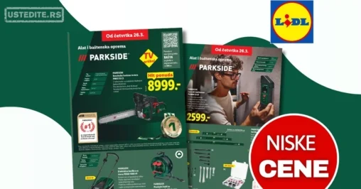 Lidl katalog URADI SAM 26.3-1.4.2026.