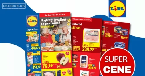Lidl katalog 2-8.4.2026.