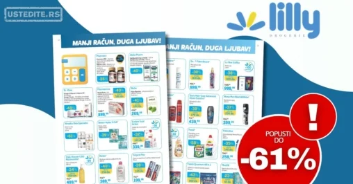 Lilly MANJI RAČUN/DUGA LJUBAV 1-31.3.2026.