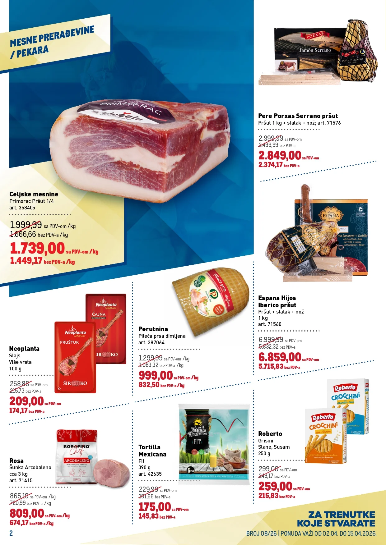 Metro katalog PREHRANA/NEPREHRANA 2-15.4.2026.