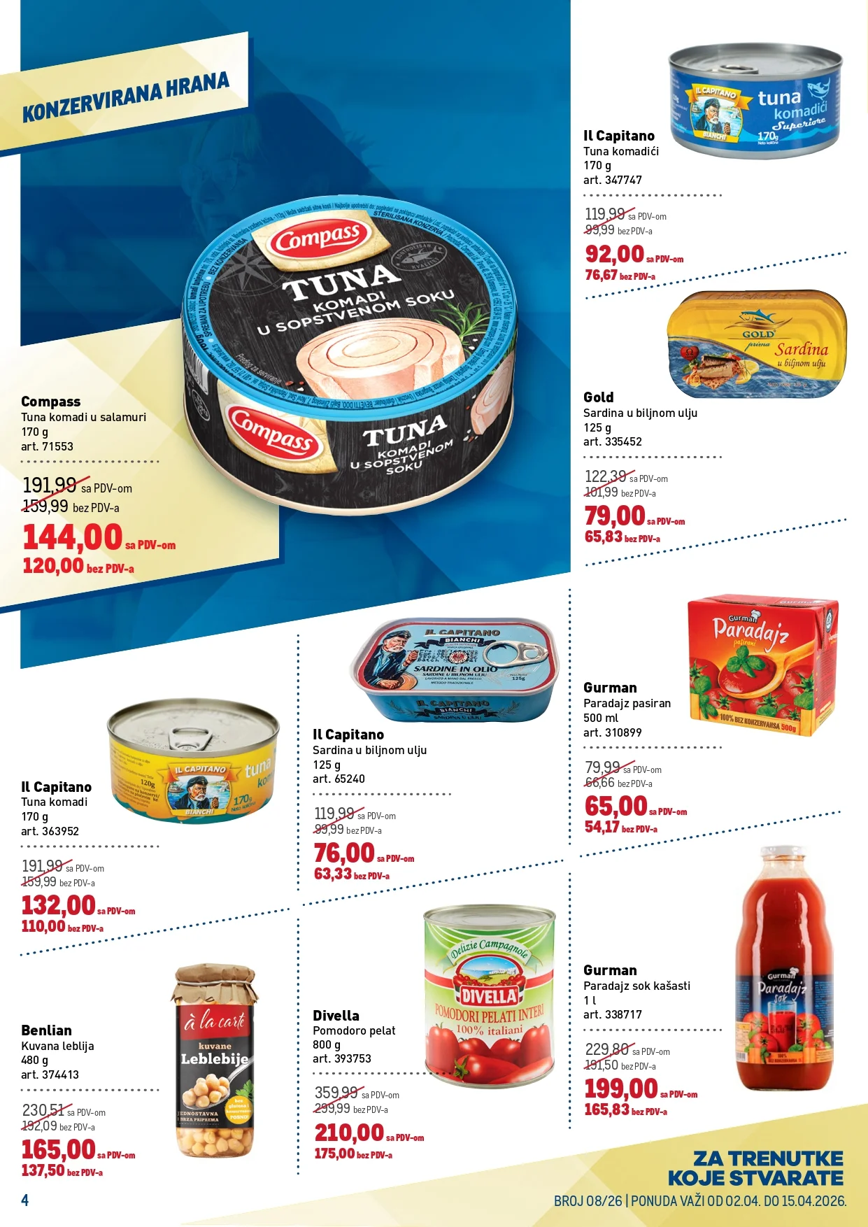 Metro katalog PREHRANA/NEPREHRANA 2-15.4.2026.