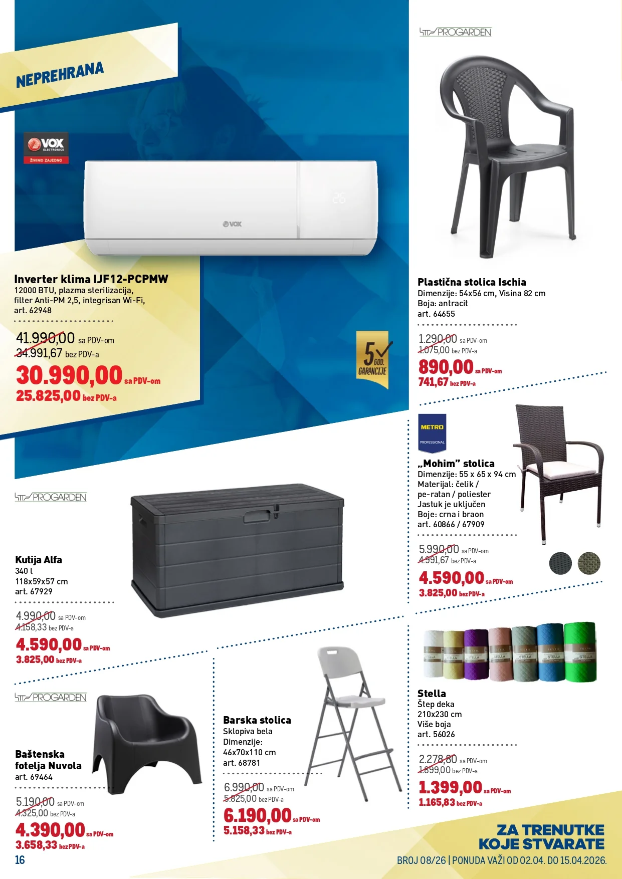 Metro katalog PREHRANA/NEPREHRANA 2-15.4.2026.