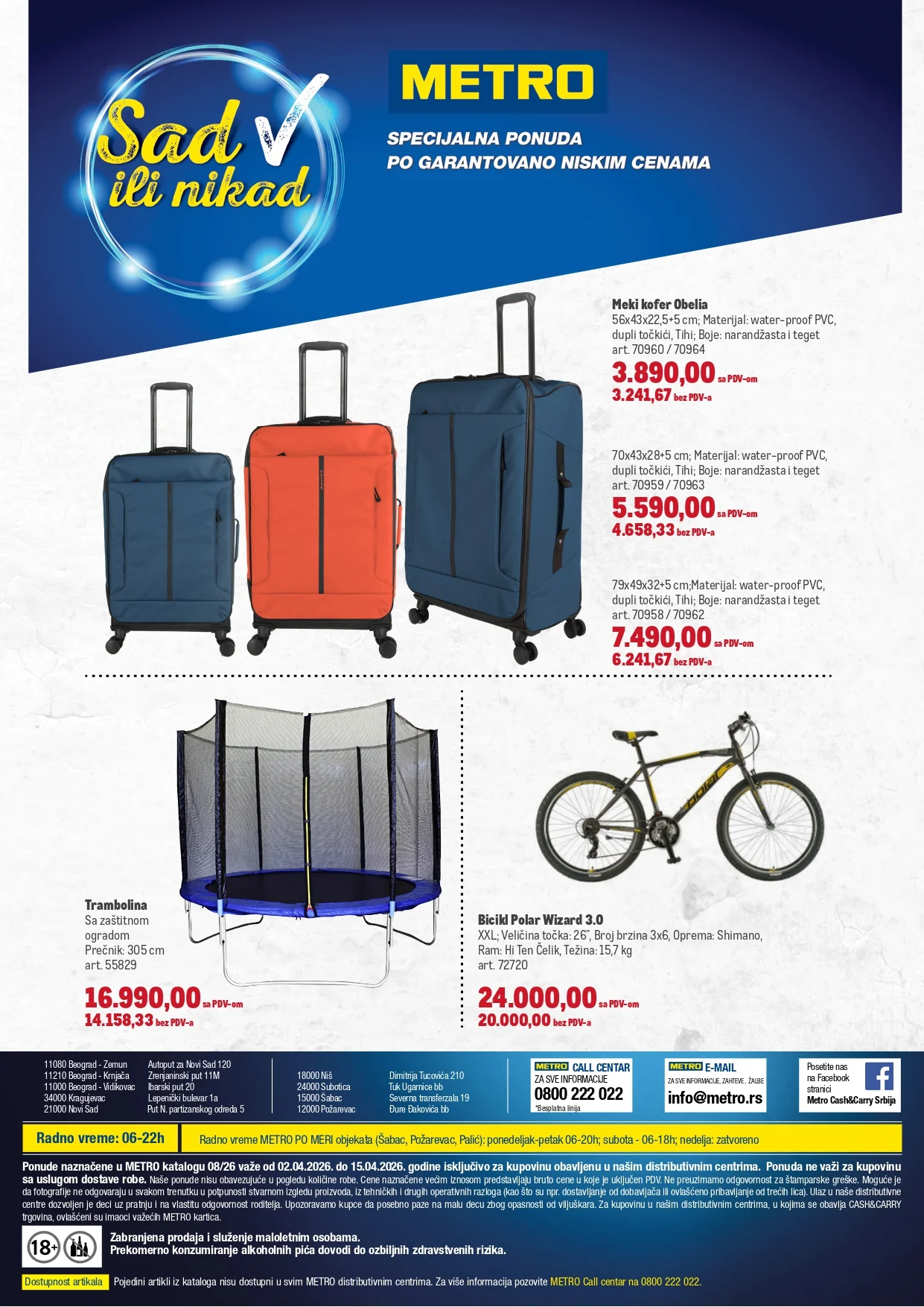 Metro katalog PREHRANA/NEPREHRANA 2-15.4.2026.