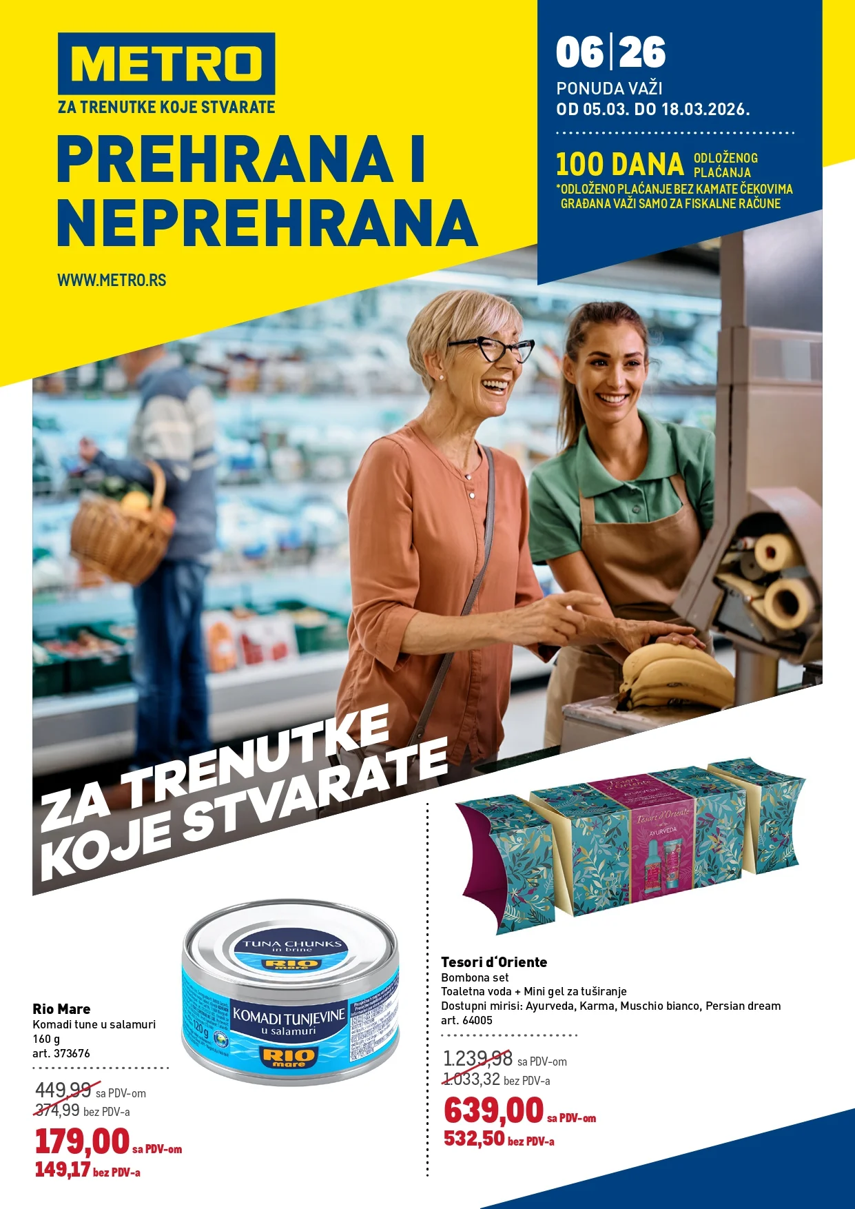 Metro katalog PREHRANA/NEPREHRANA 5-18.3.2026.
