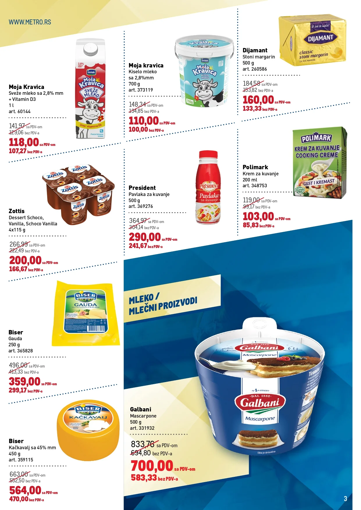 Metro katalog PREHRANA/NEPREHRANA 19.3-1.4.2026.