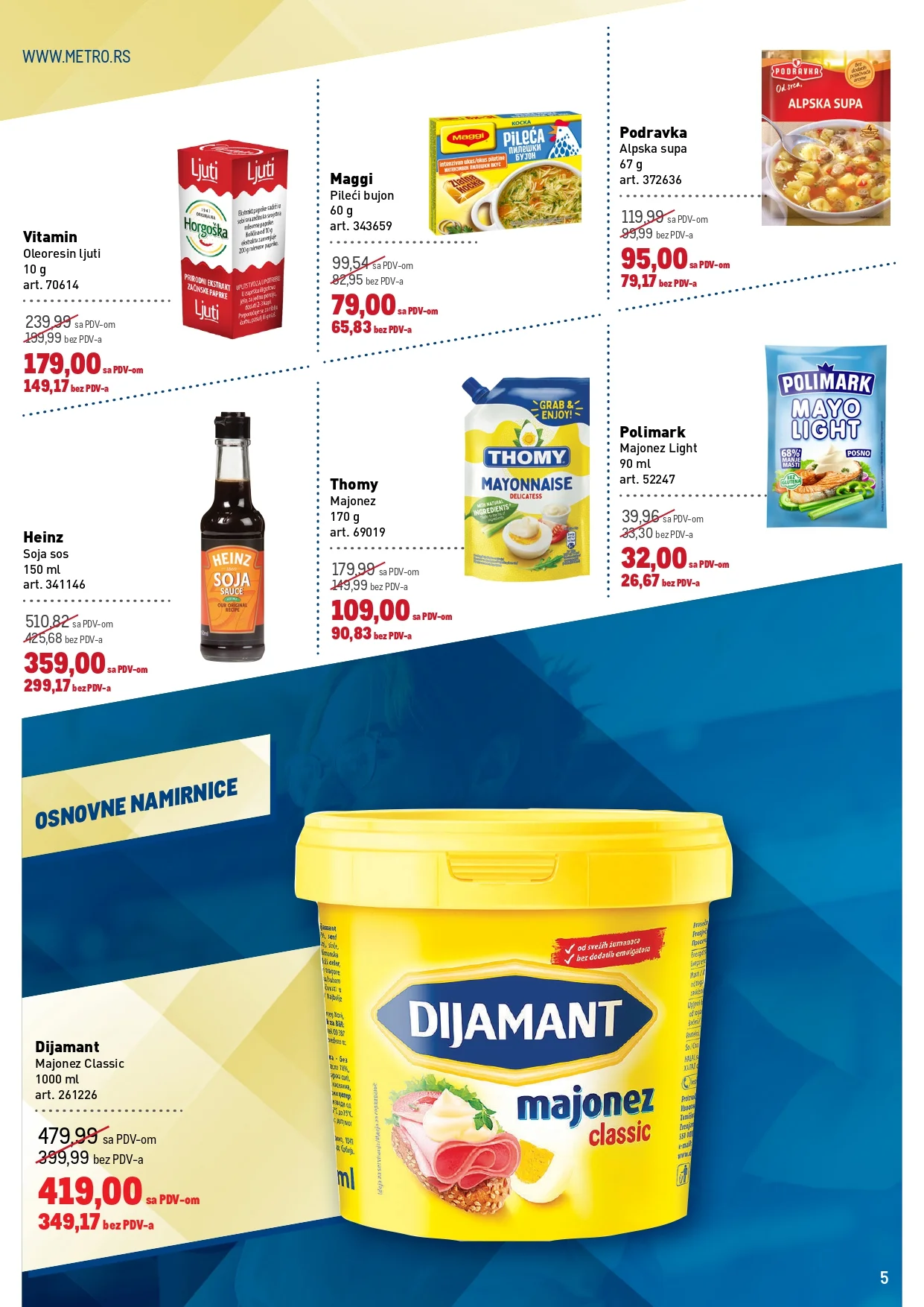 Metro katalog PREHRANA/NEPREHRANA 19.3-1.4.2026.