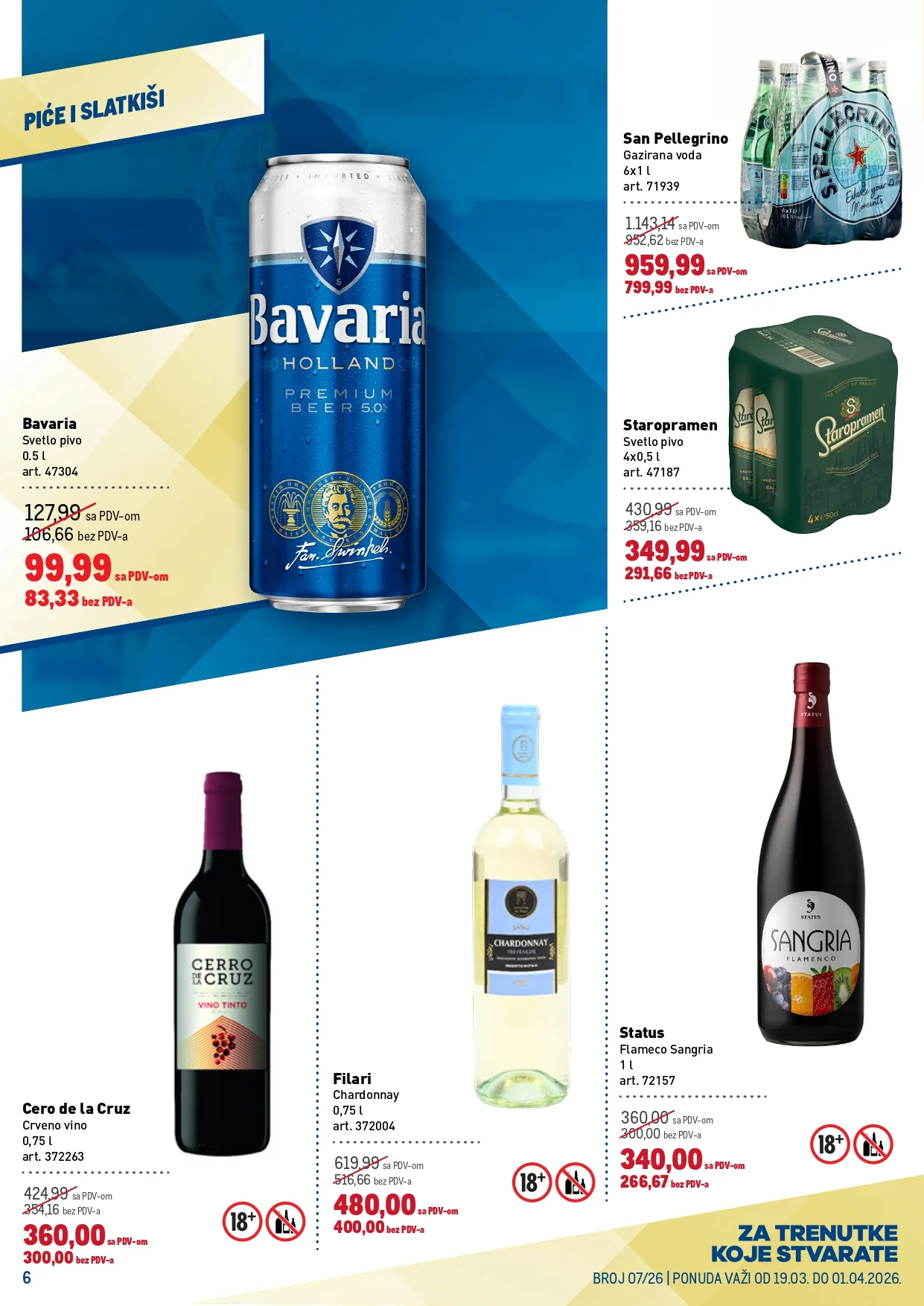 Metro katalog PREHRANA/NEPREHRANA 19.3-1.4.2026.