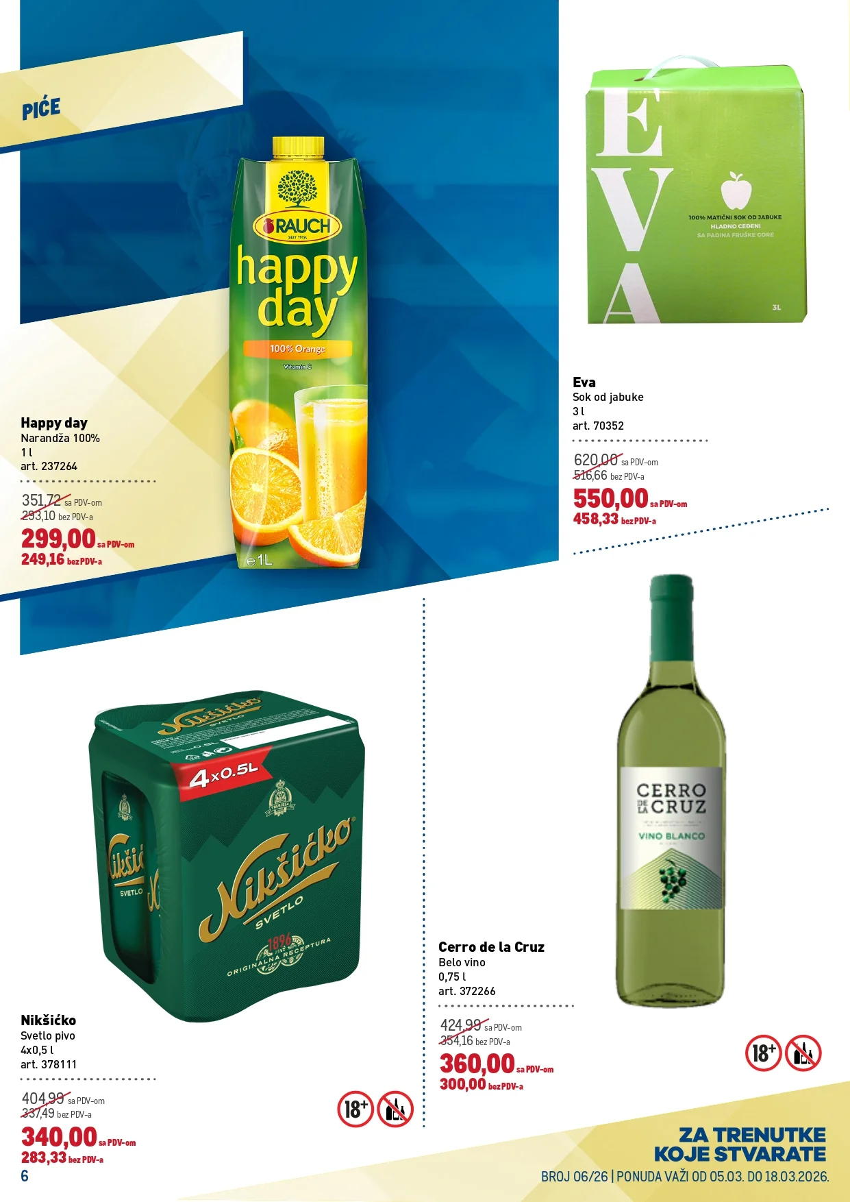 Metro katalog PREHRANA/NEPREHRANA 5-18.3.2026.