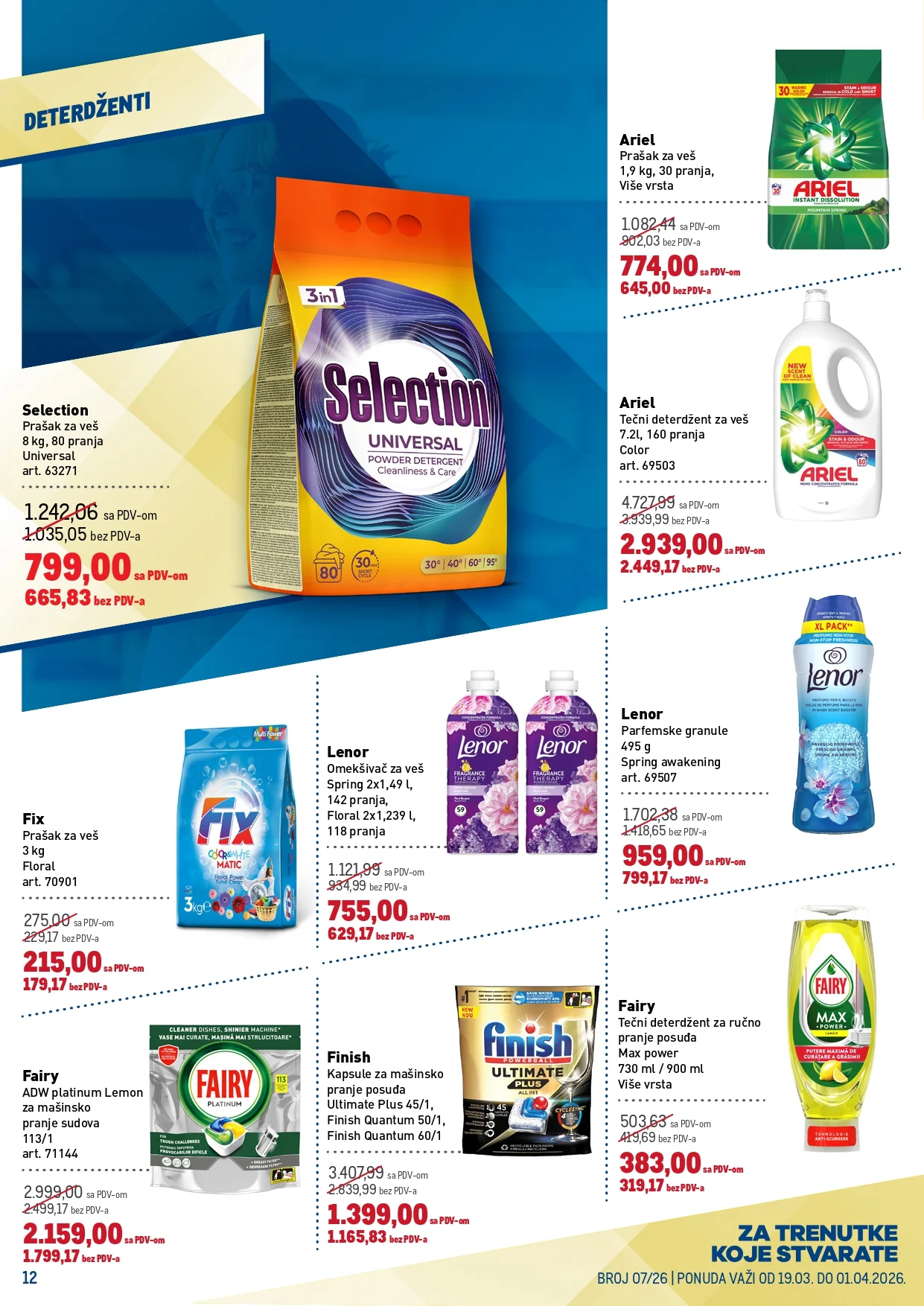 Metro katalog PREHRANA/NEPREHRANA 19.3-1.4.2026.