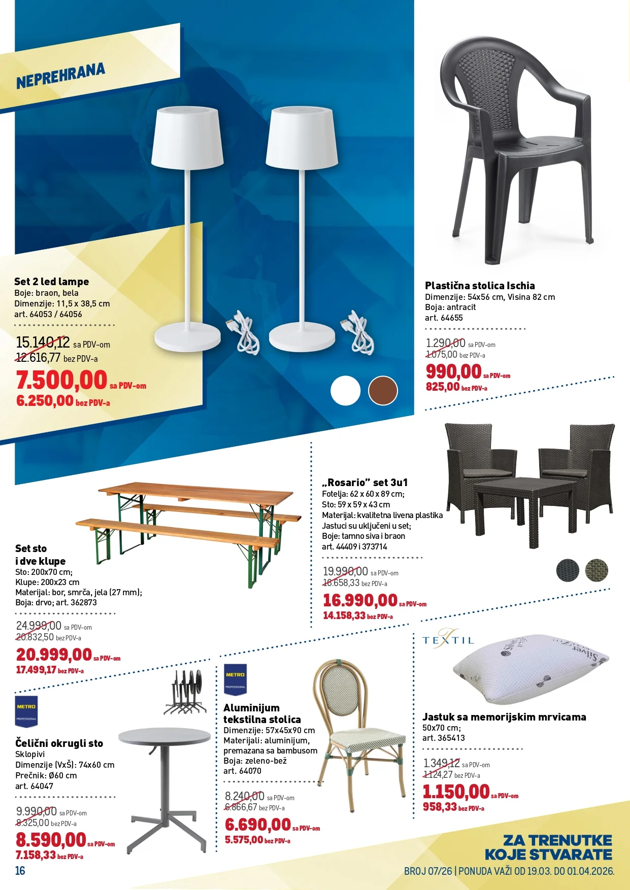 Metro katalog PREHRANA/NEPREHRANA 19.3-1.4.2026.