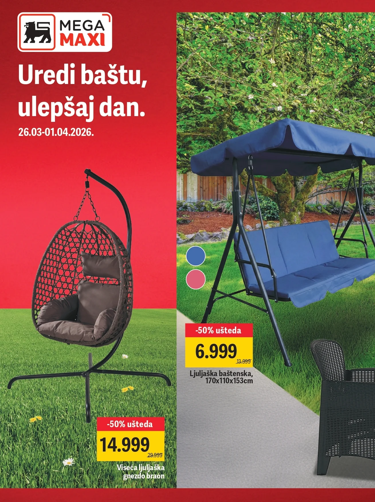 Mega Maxi akcija BAŠTA 26.3-1.4.2026.