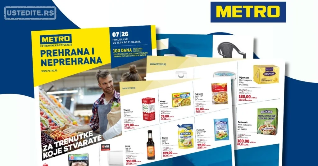Metro katalog PREHRANA/NEPREHRANA 19.3-1.4.2026.