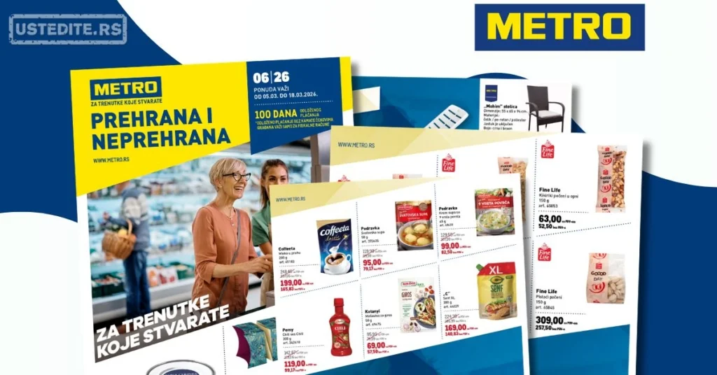 Metro katalog PREHRANA/NEPREHRANA 5-18.3.2026.