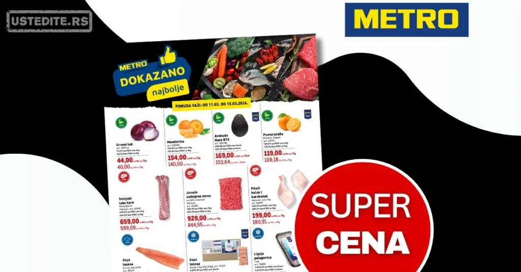 Metro katalog DOKAZANO 11-15.3.2026.