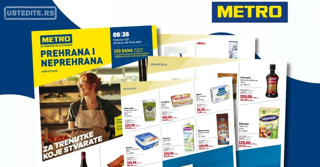 Metro katalog PREHRANA/NEPREHRANA 2-15.4.2026.