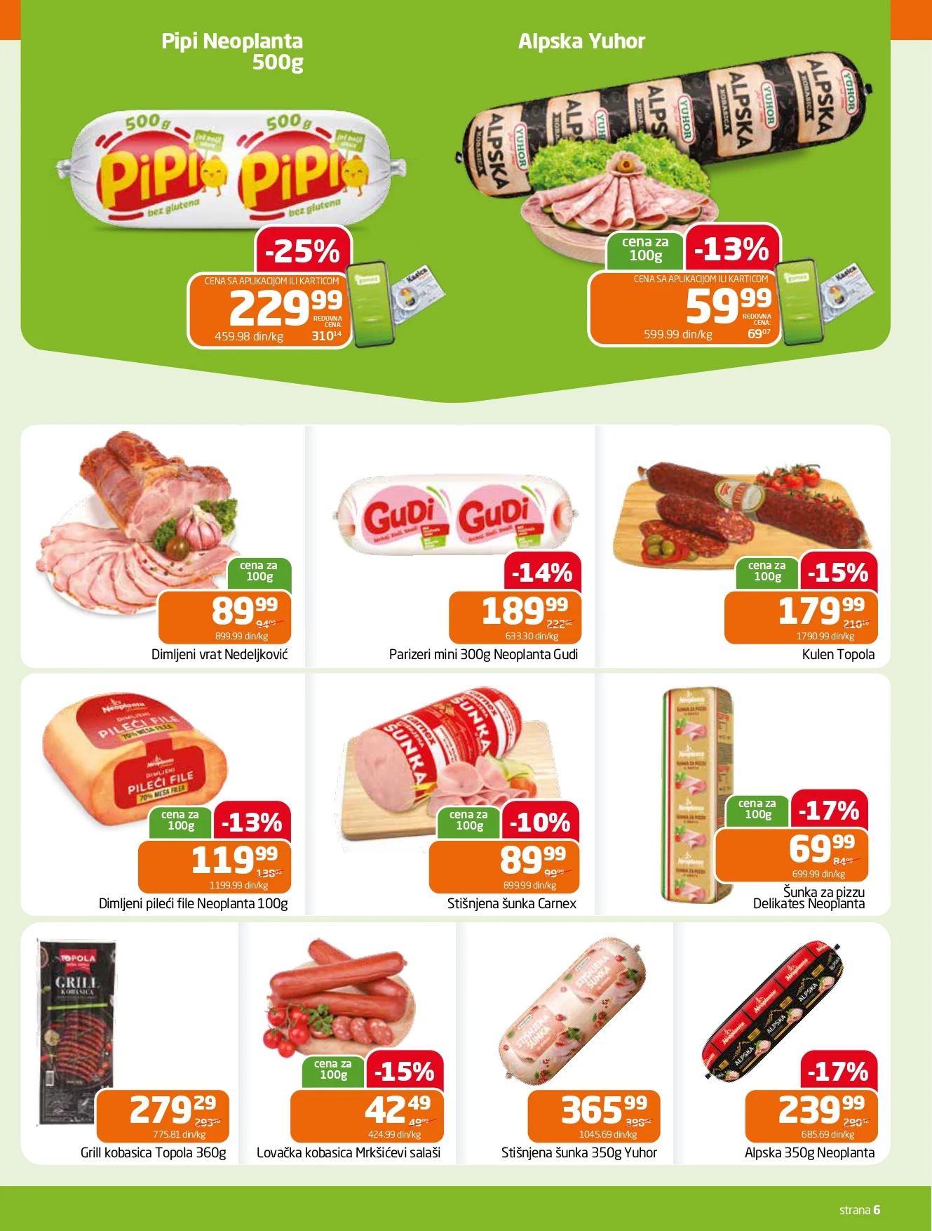 Gomex katalog AKCIJE IZ ŠEŠIRA 4-17.3.2026.