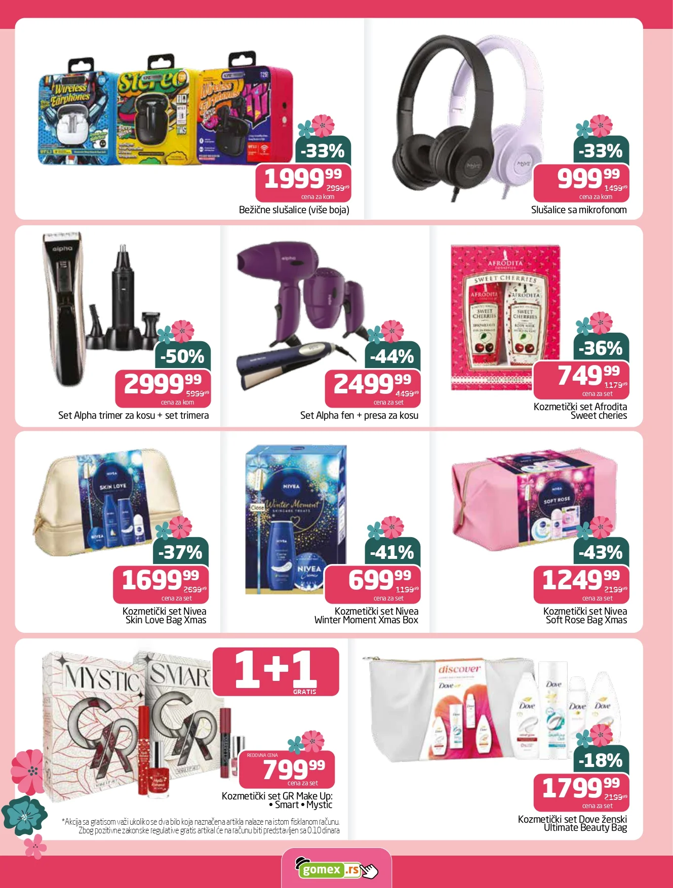 Gomex katalog AKCIJE IZ ŠEŠIRA 4-17.3.2026.