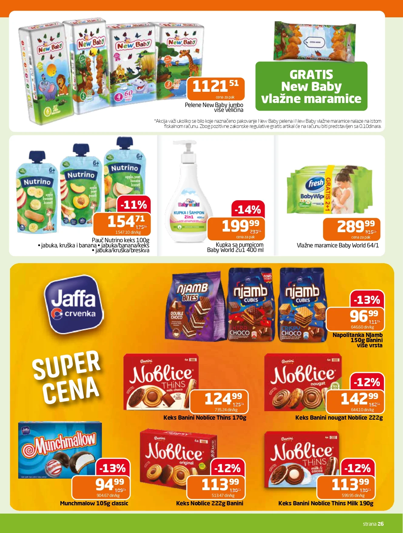 Gomex katalog AKCIJE IZ ŠEŠIRA 4-17.3.2026.