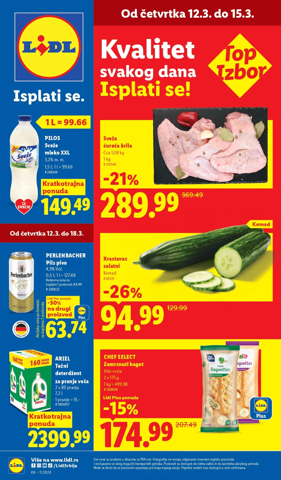 Lidl katalog 12-18.3.2026.