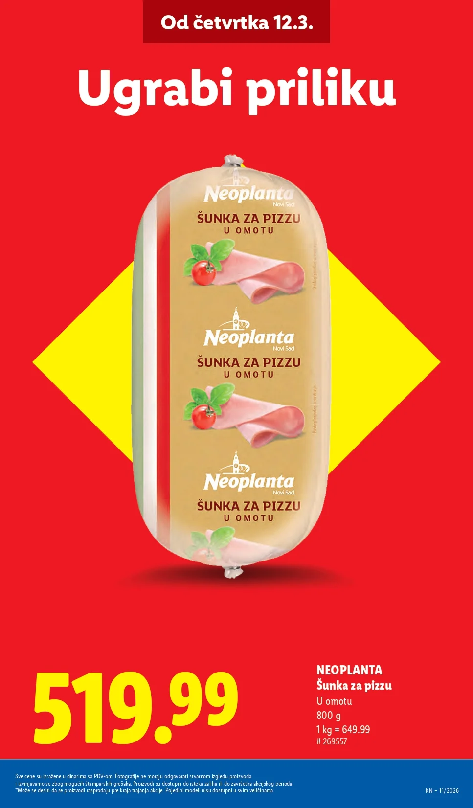 Lidl katalog 12-18.3.2026.