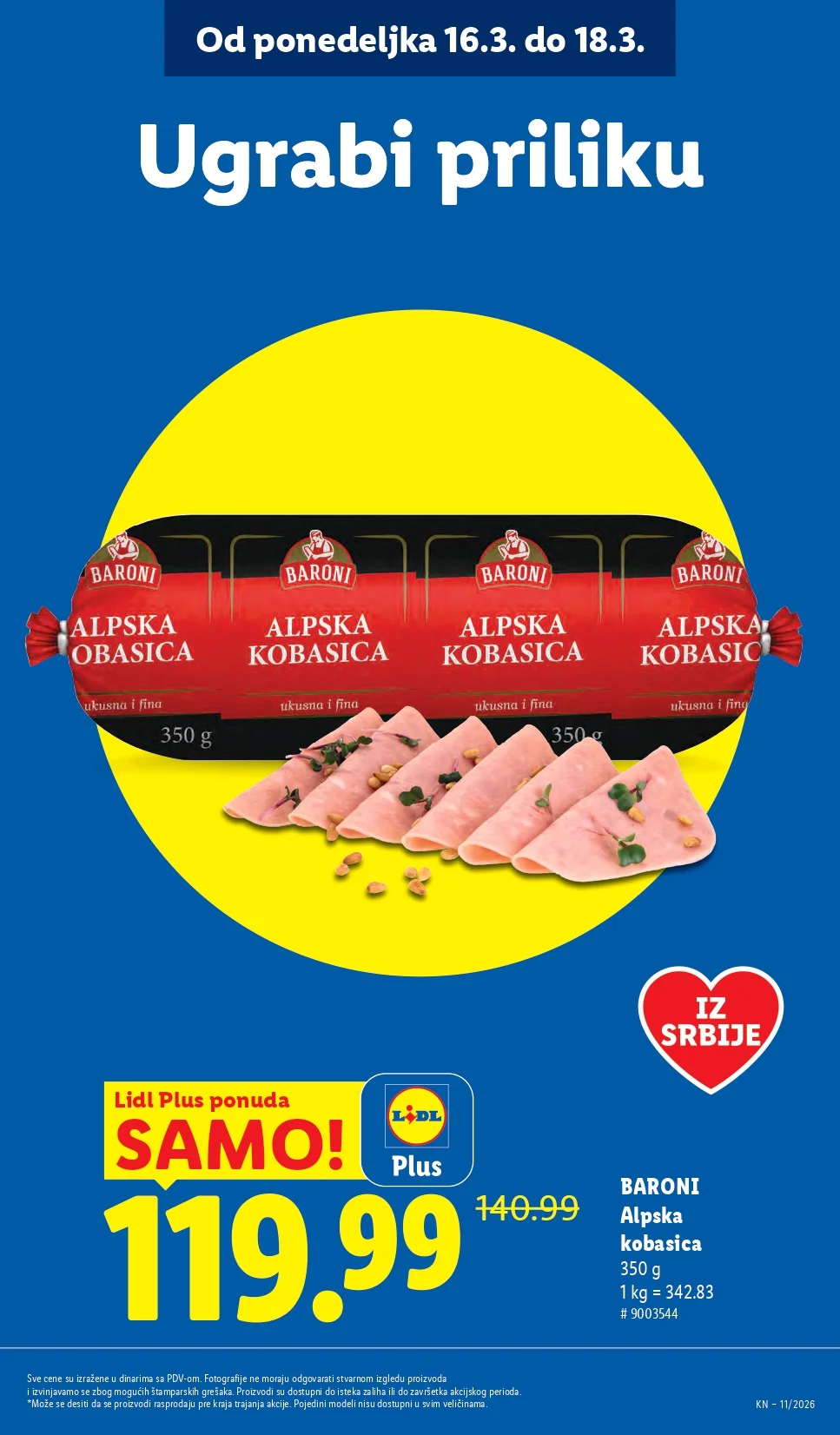 Lidl katalog 12-18.3.2026.