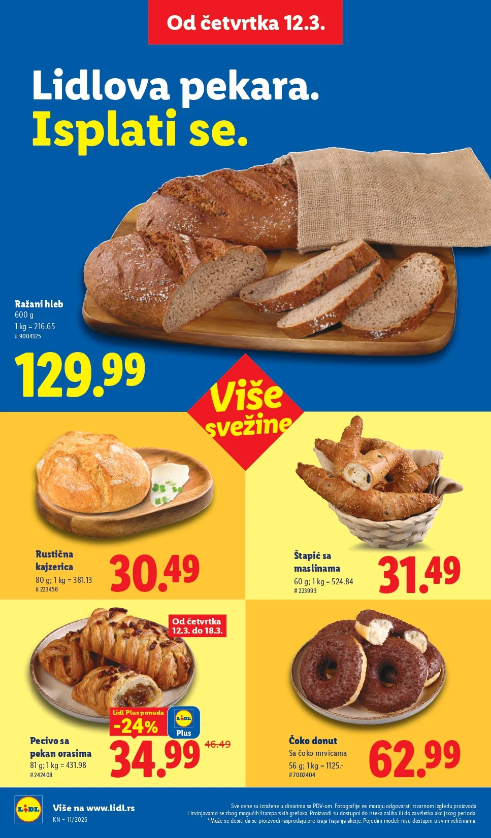 Lidl katalog 12-18.3.2026.