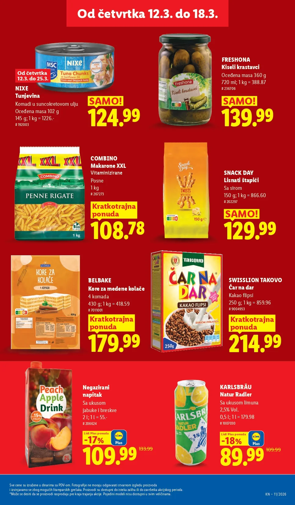 Lidl katalog 12-18.3.2026.