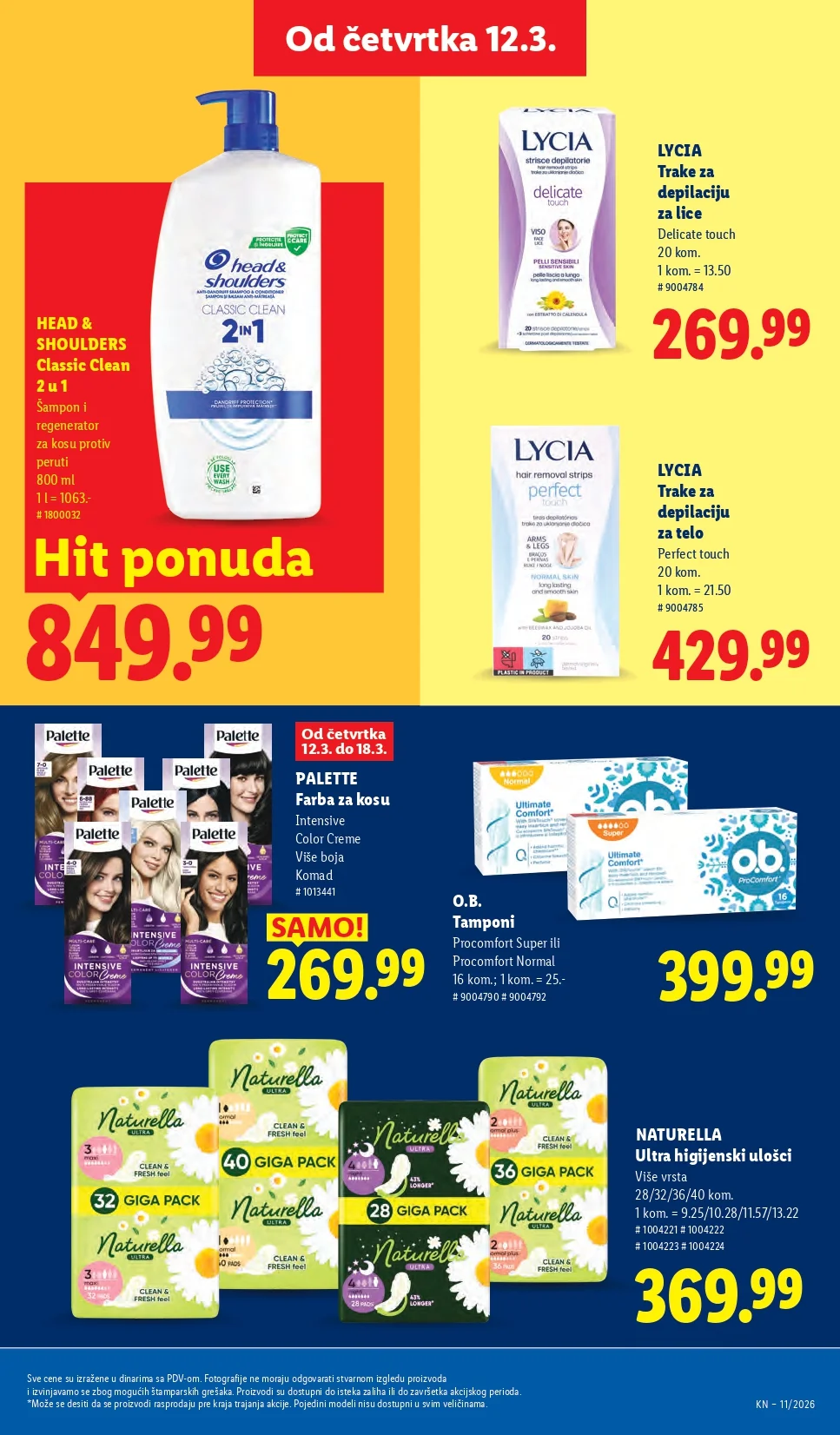 Lidl katalog 12-18.3.2026.