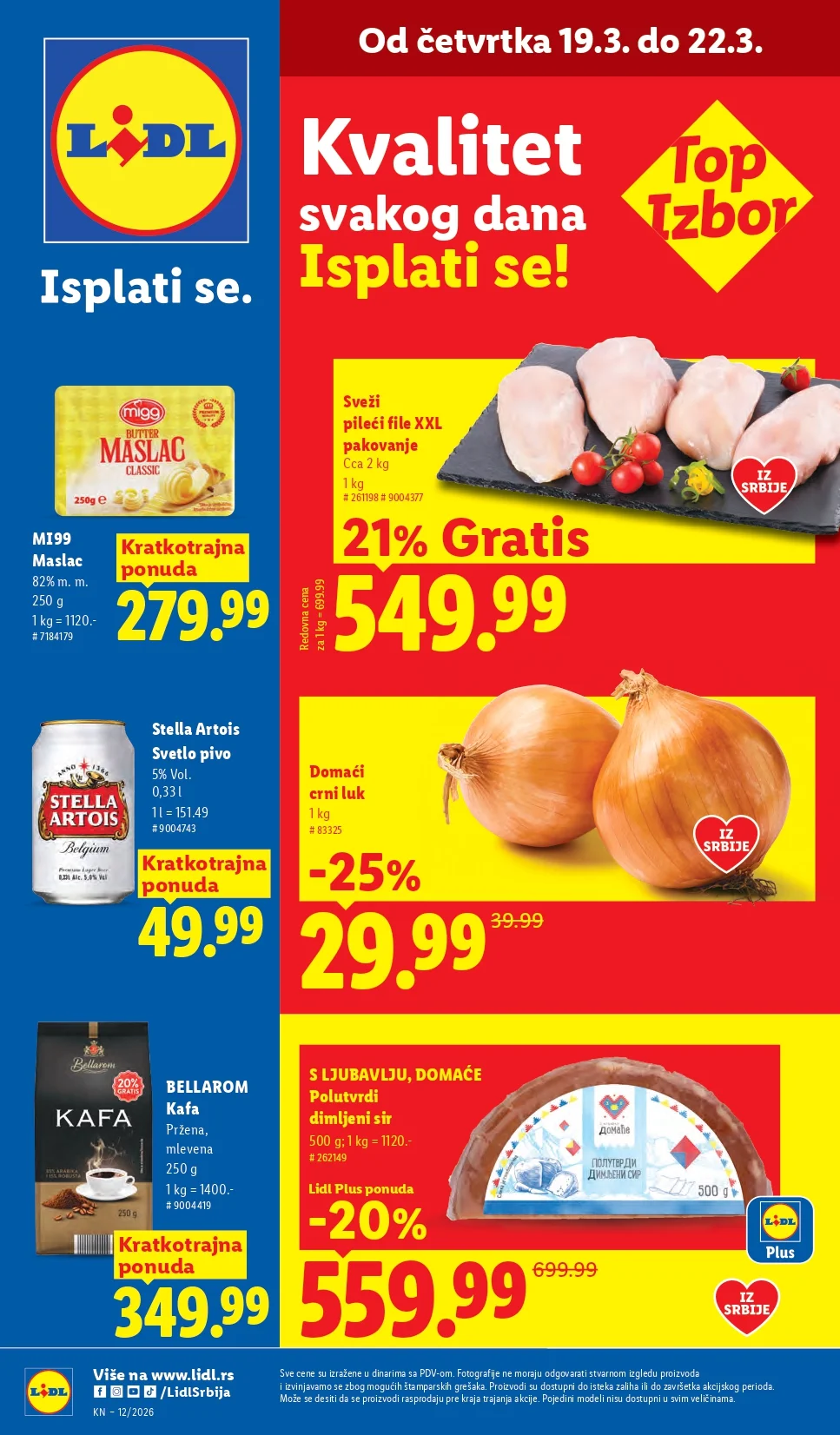 Lidl katalog 19-25.3.2026.