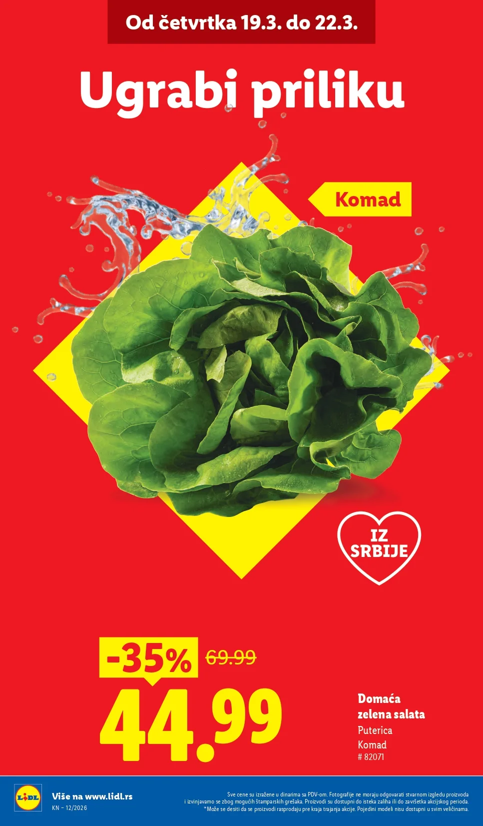 Lidl katalog 19-25.3.2026.