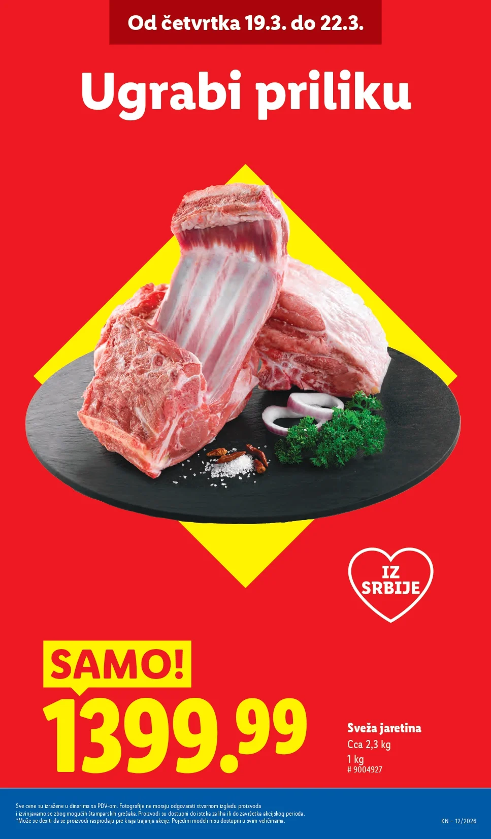 Lidl katalog 19-25.3.2026.