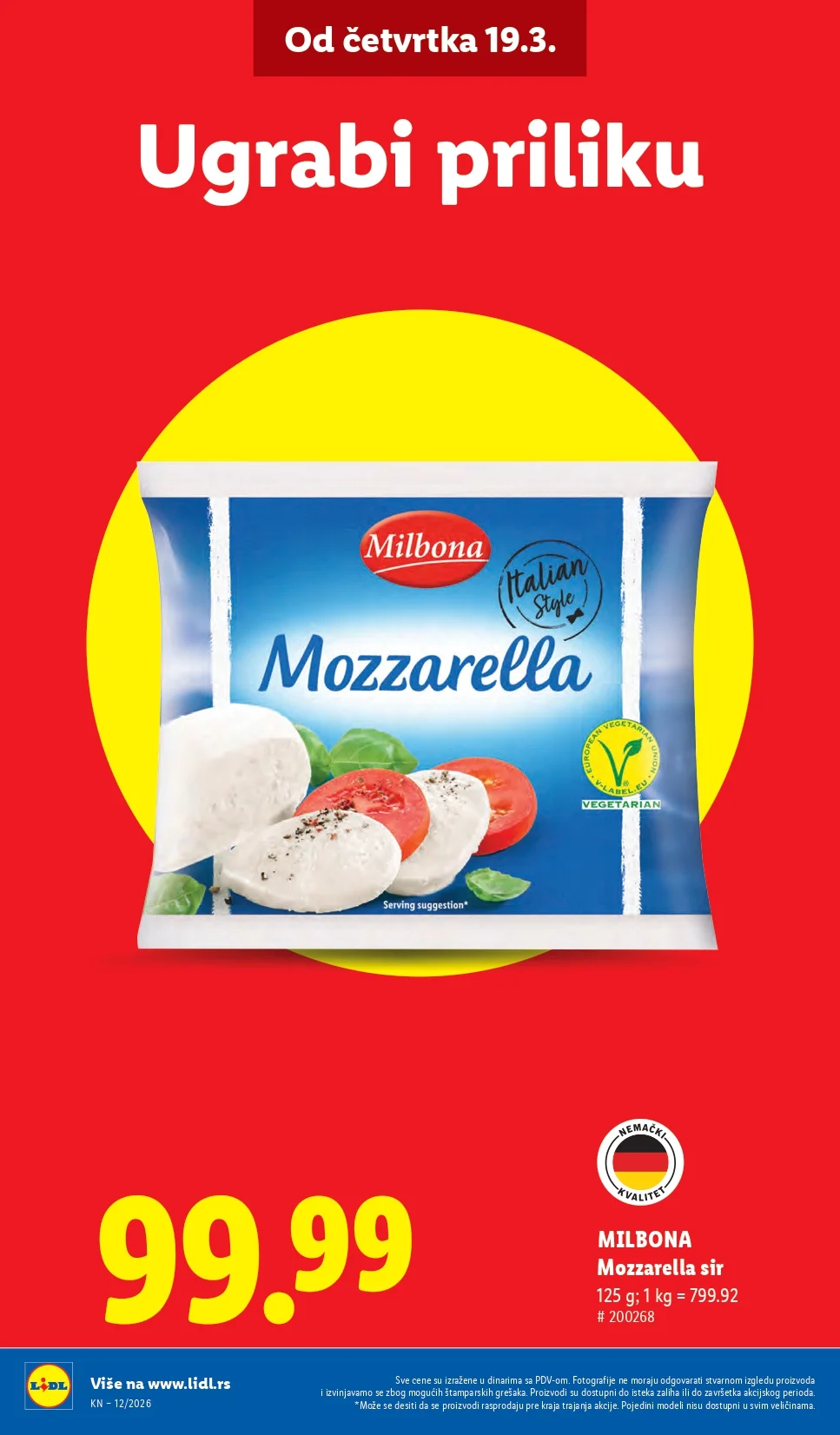 Lidl katalog 19-25.3.2026.