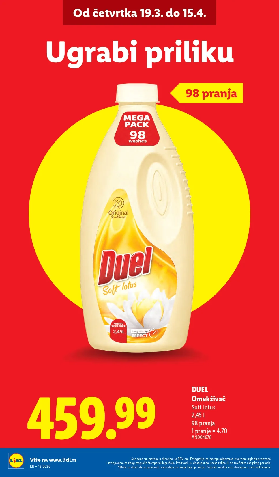 Lidl katalog 19-25.3.2026.