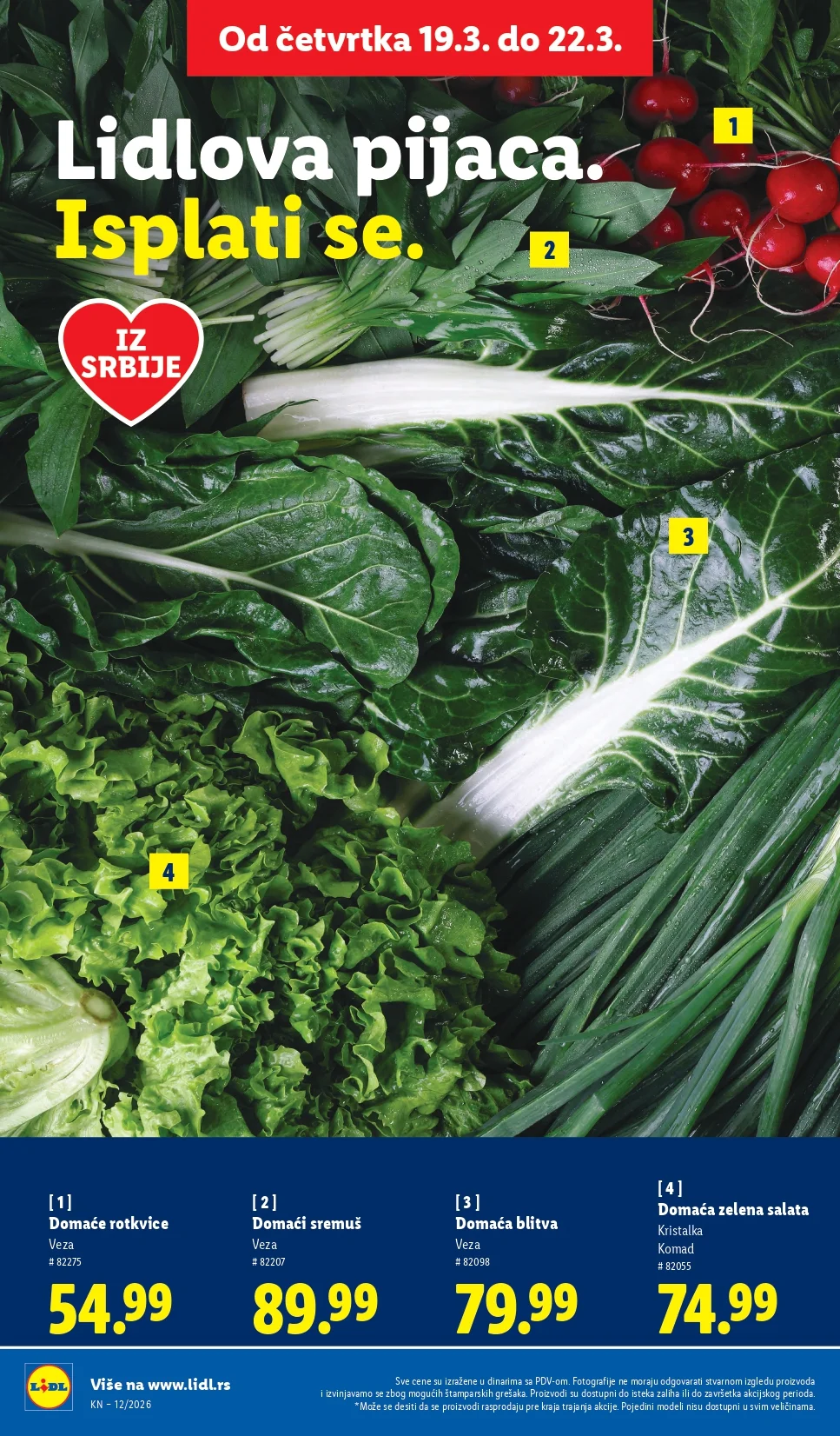 Lidl katalog 19-25.3.2026.