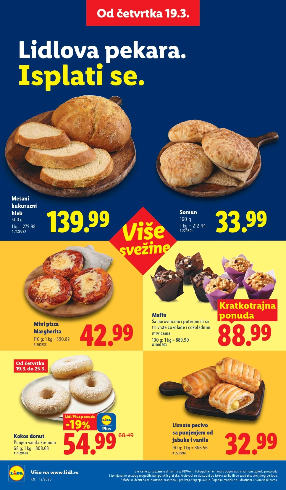 Lidl katalog 19-25.3.2026.
