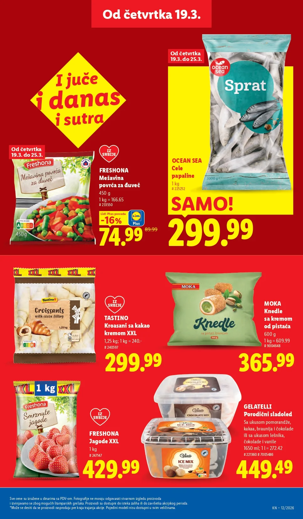 Lidl katalog 19-25.3.2026.