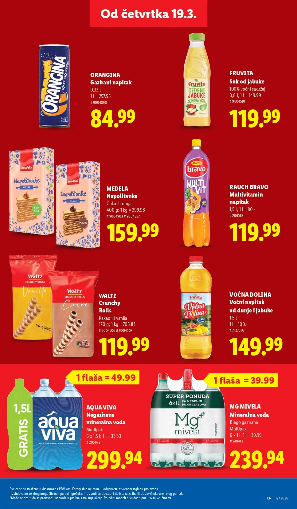 Lidl katalog 19-25.3.2026.