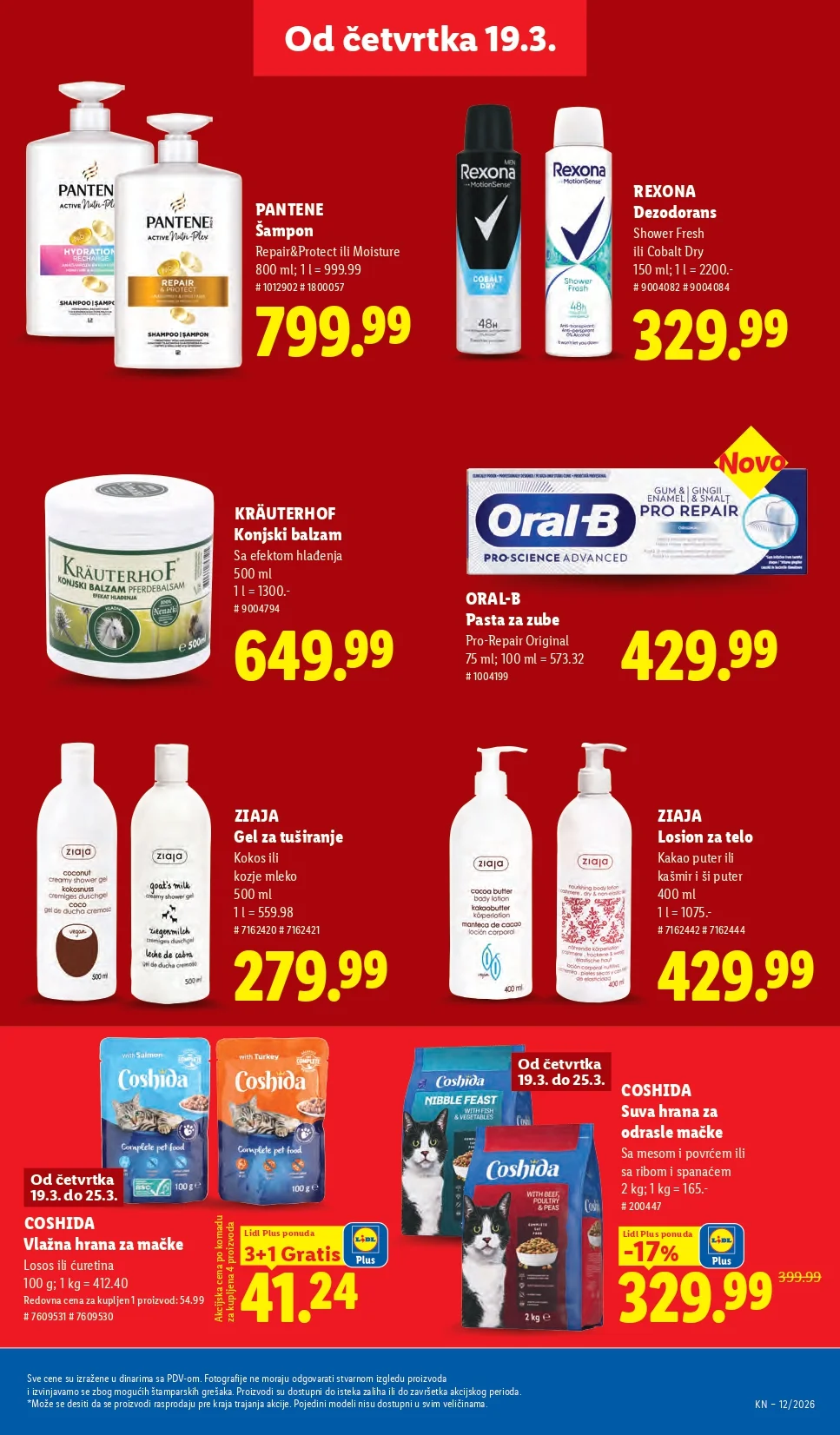 Lidl katalog 19-25.3.2026.