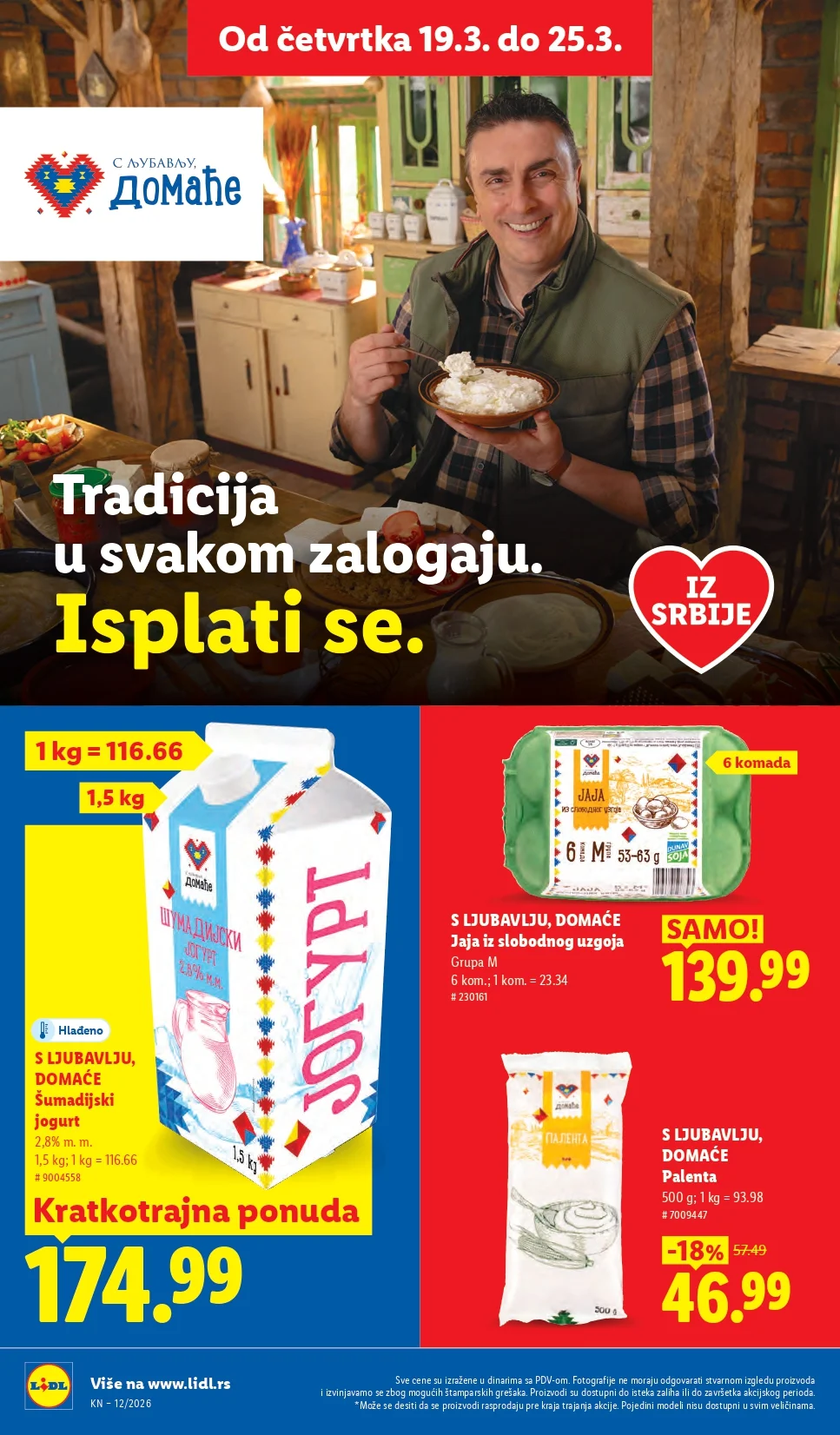 Lidl katalog 19-25.3.2026.
