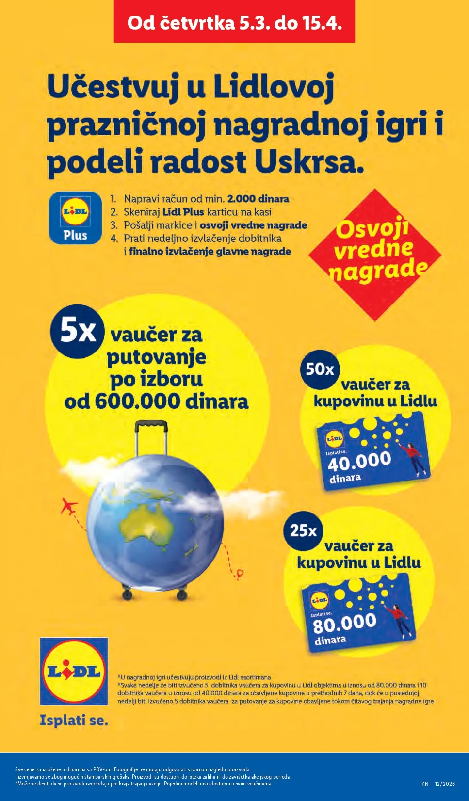 Lidl katalog 19-25.3.2026.