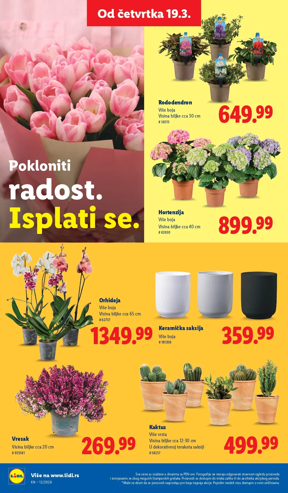 Lidl katalog 19-25.3.2026.