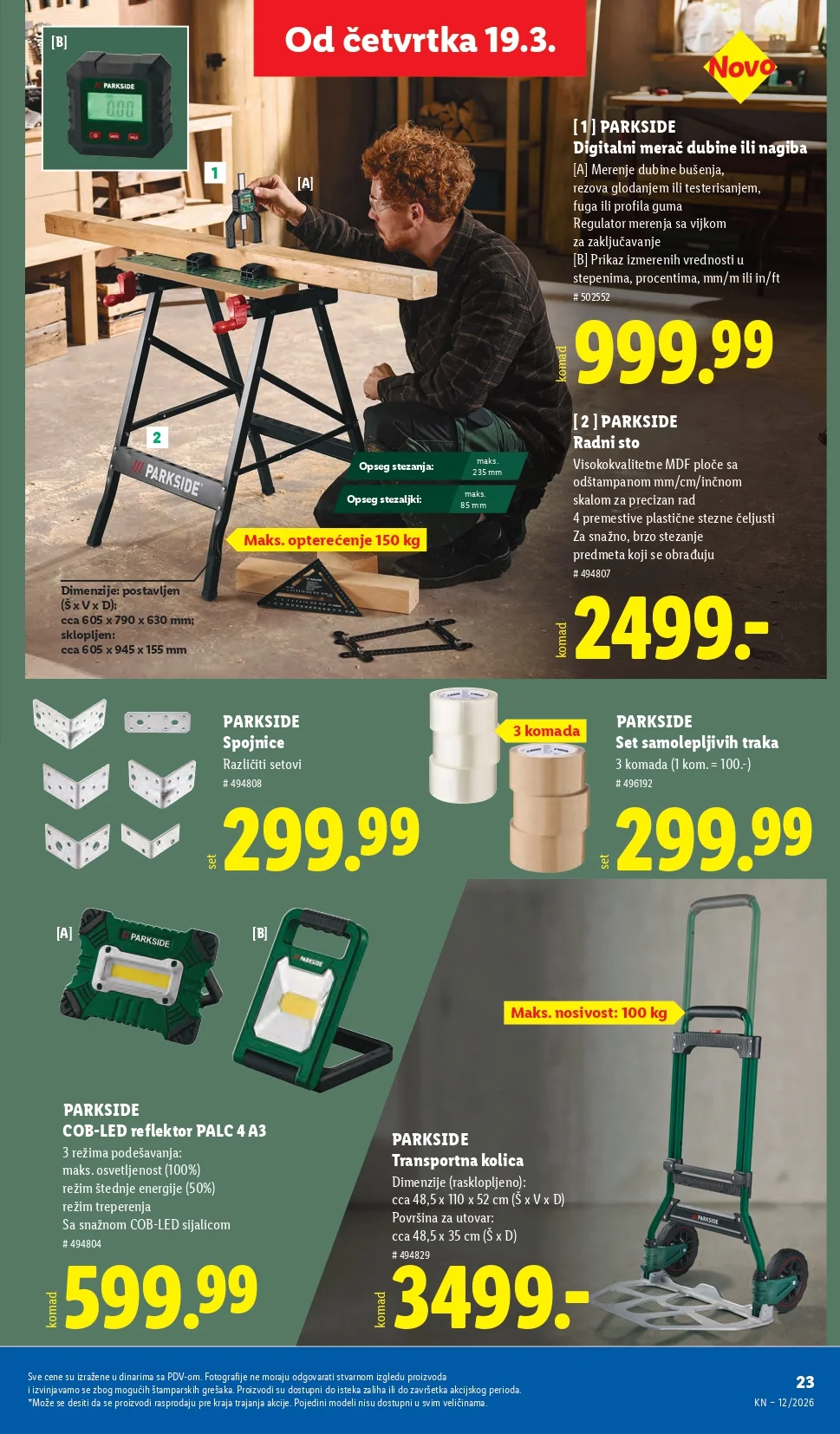 Lidl katalog 19-25.3.2026.