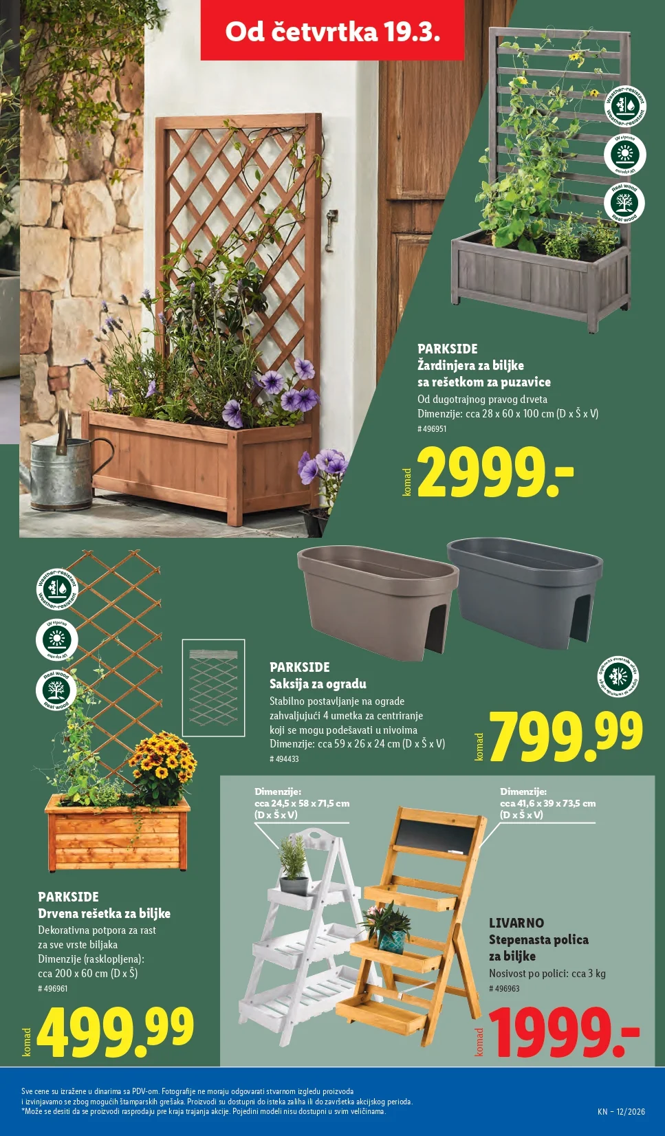Lidl katalog 19-25.3.2026.