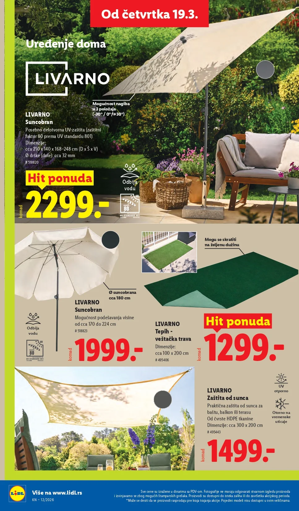 Lidl katalog 19-25.3.2026.
