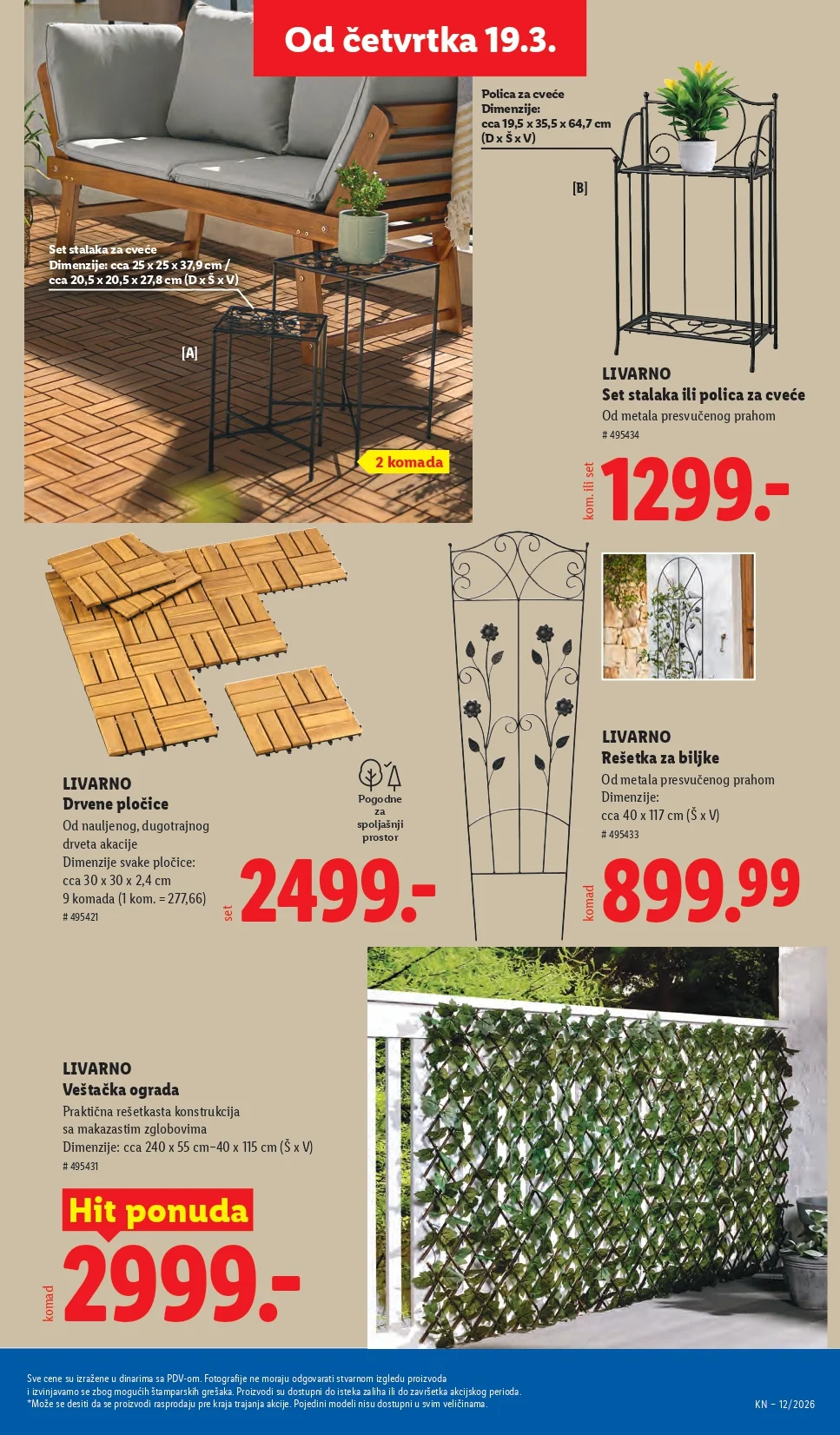 Lidl katalog 19-25.3.2026.