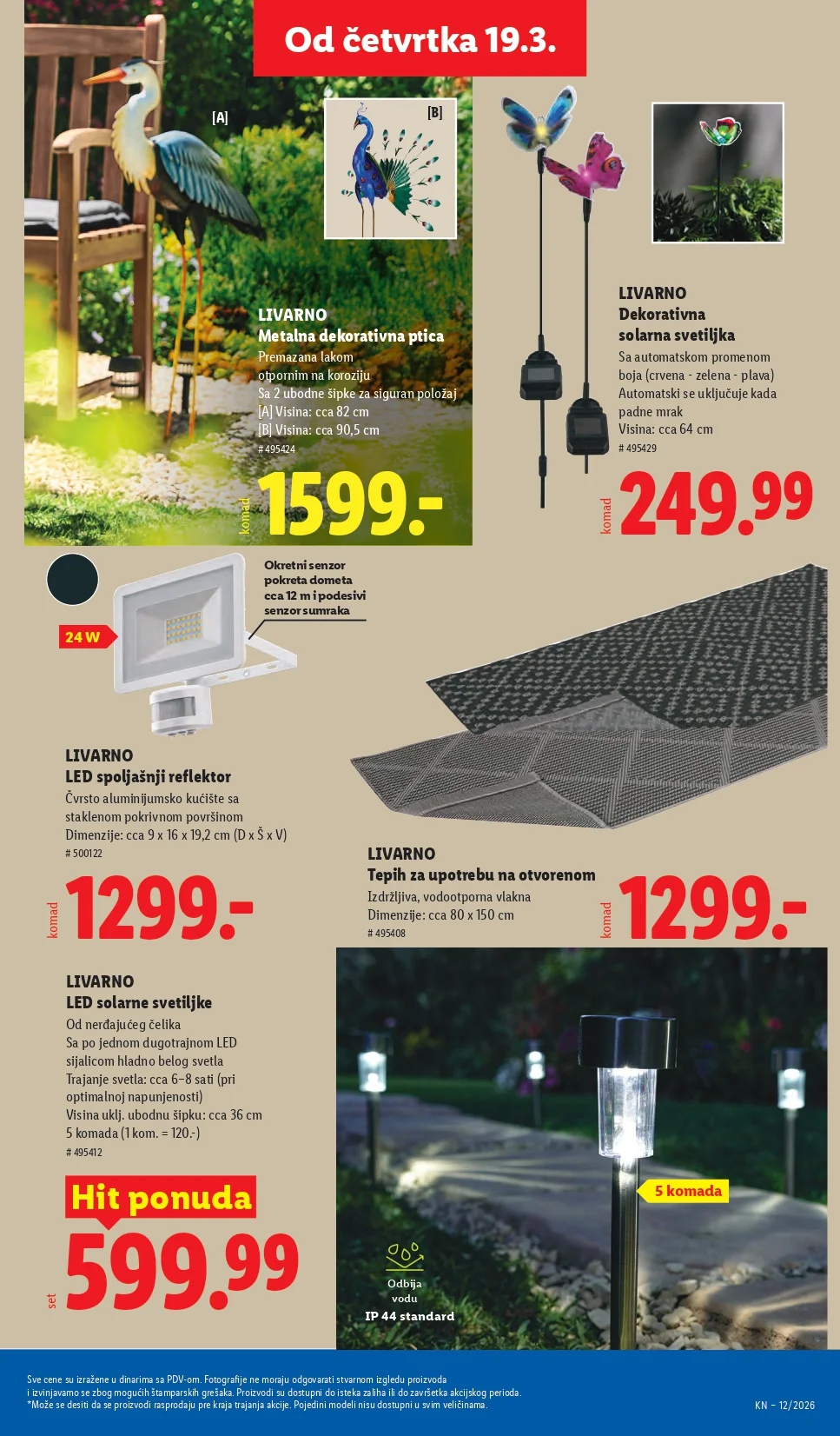 Lidl katalog 19-25.3.2026.