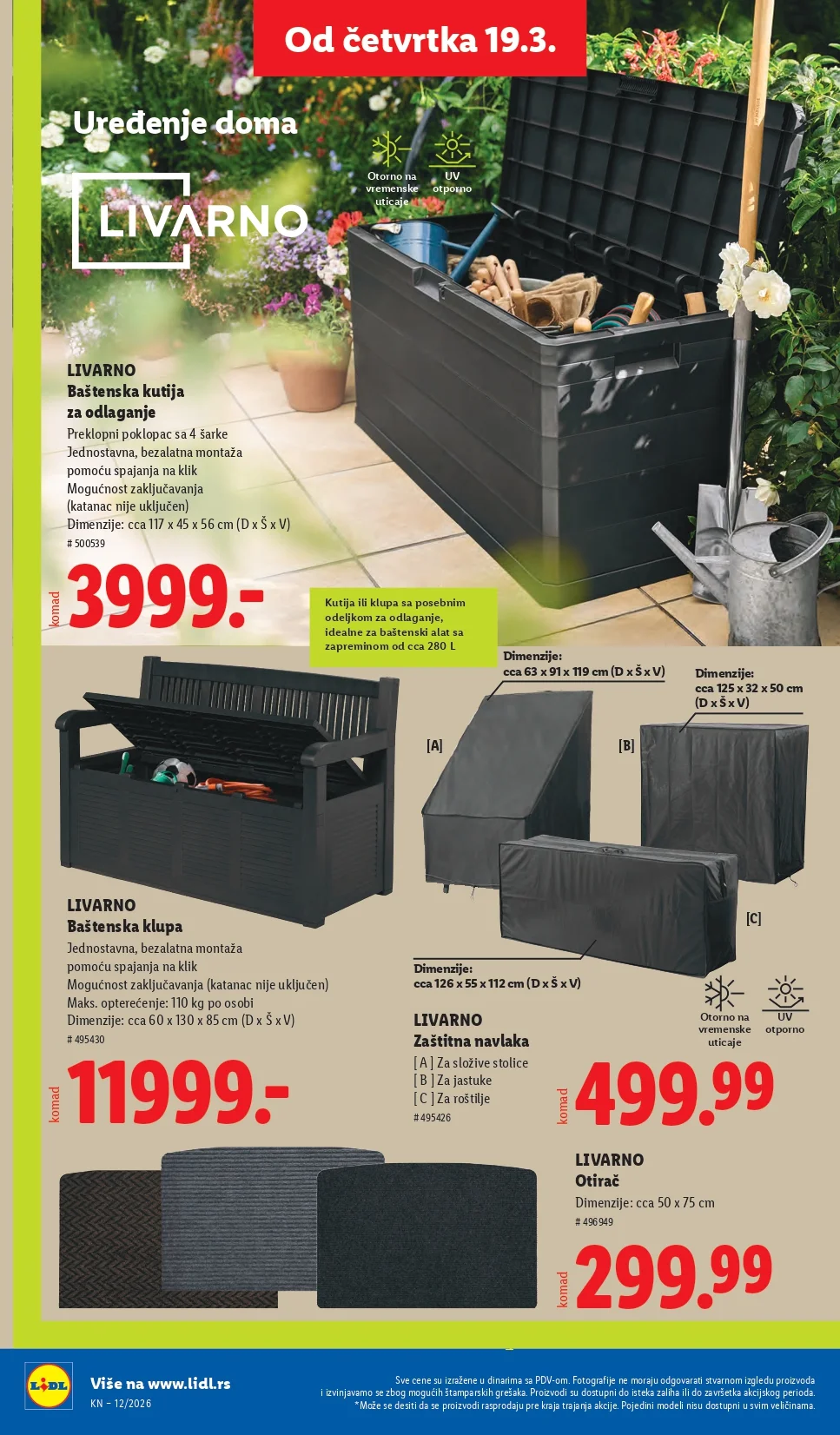 Lidl katalog 19-25.3.2026.