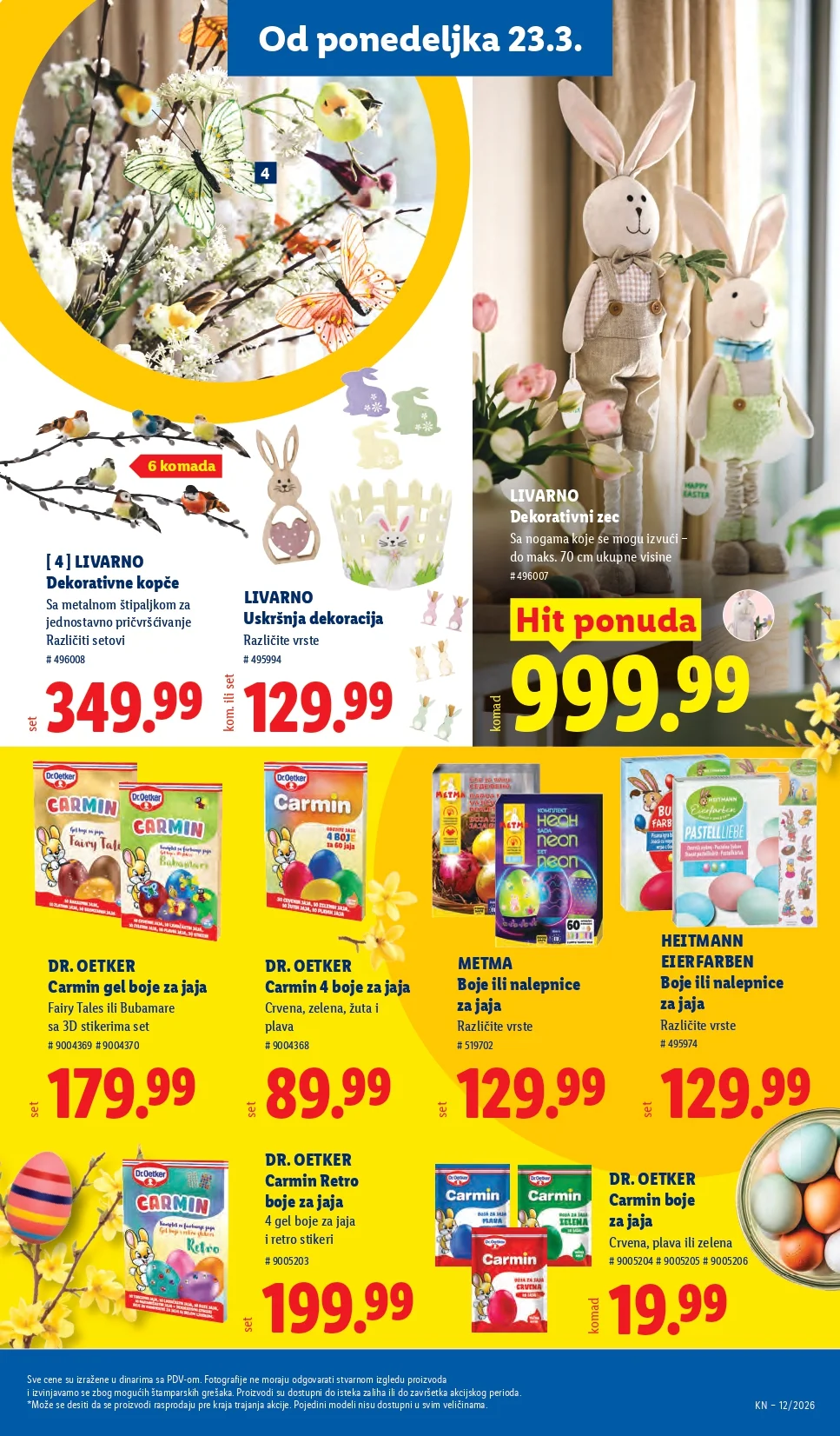 Lidl katalog 19-25.3.2026.